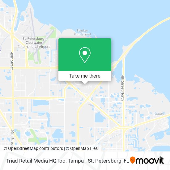 Mapa de Triad Retail Media HQToo