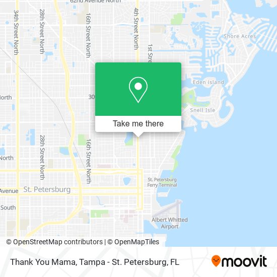 Thank You Mama map