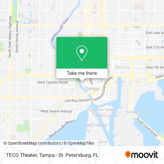 TECO Theater map