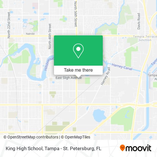 King High School map