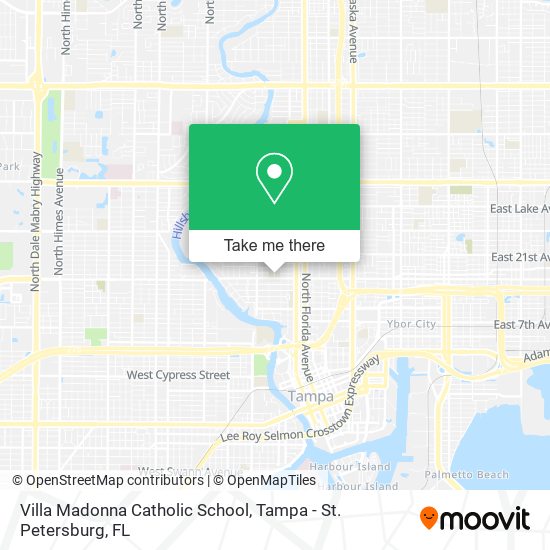 Villa Madonna Catholic School map