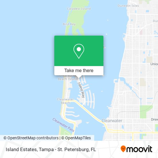 Island Estates map