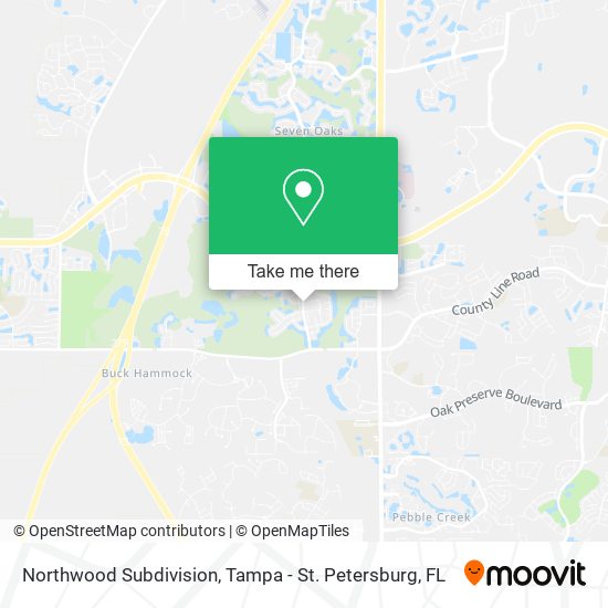 Northwood Subdivision map
