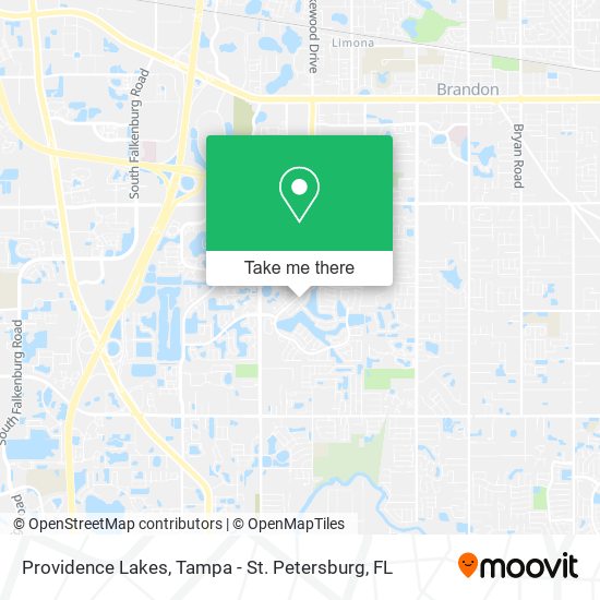 Providence Lakes map