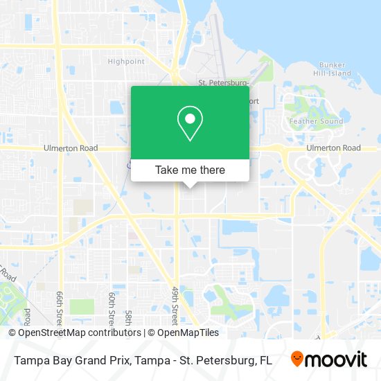 Tampa Bay Grand Prix map