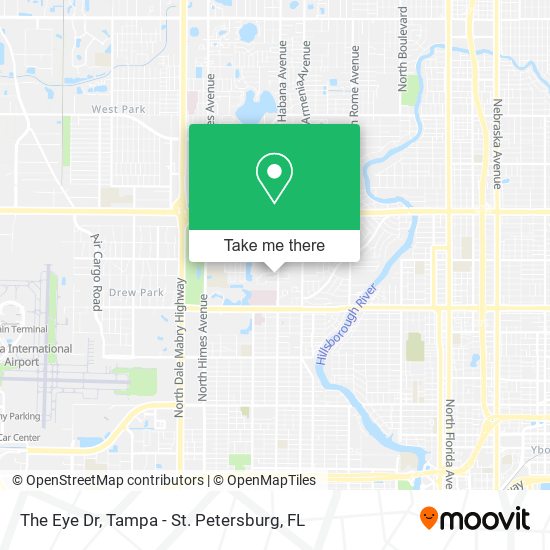 The Eye Dr map