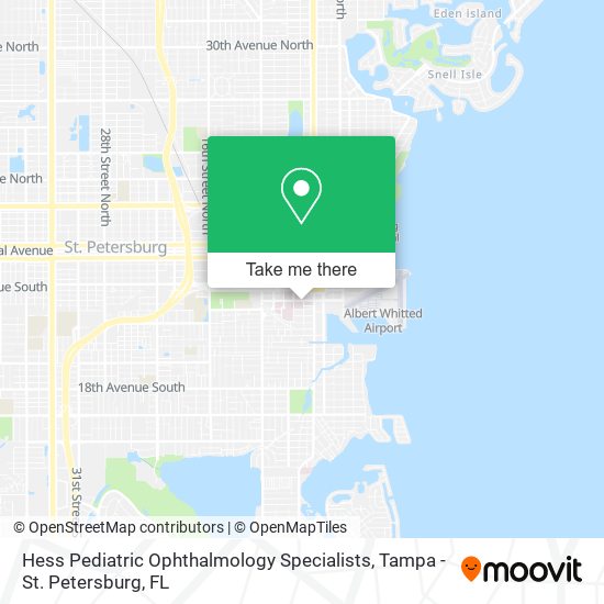 Hess Pediatric Ophthalmology Specialists map