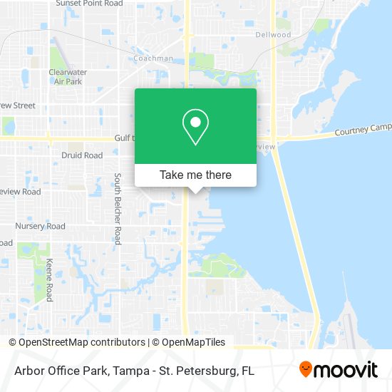 Arbor Office Park map