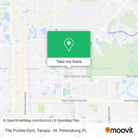 The Pointe Gym map