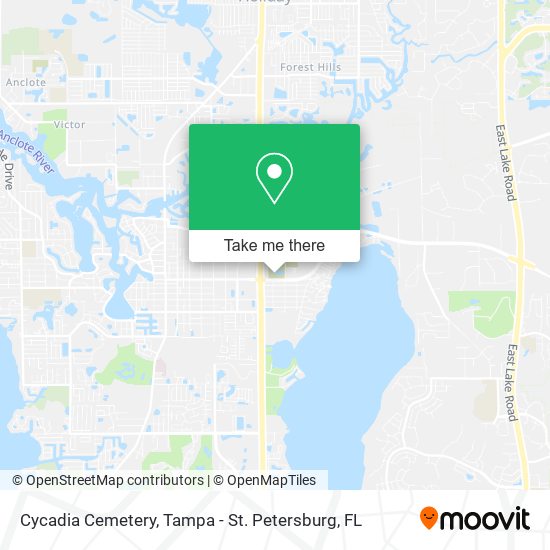 Cycadia Cemetery map