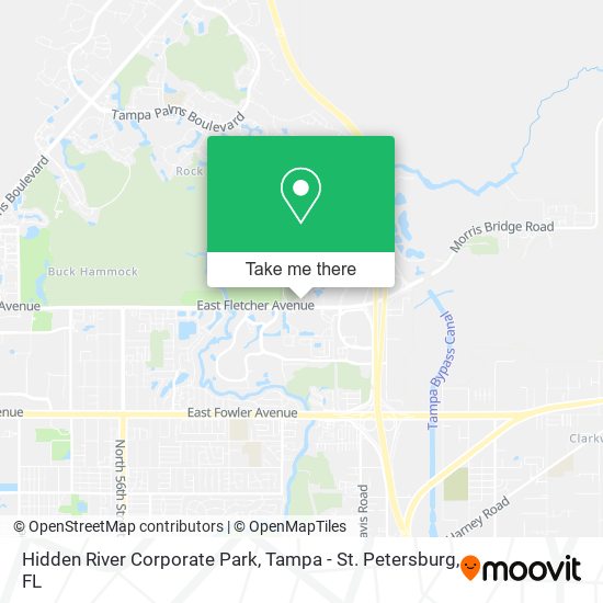 Hidden River Corporate Park map