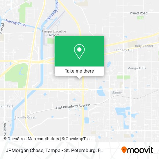 JPMorgan Chase map