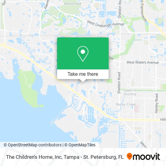 The Children's Home, Inc map