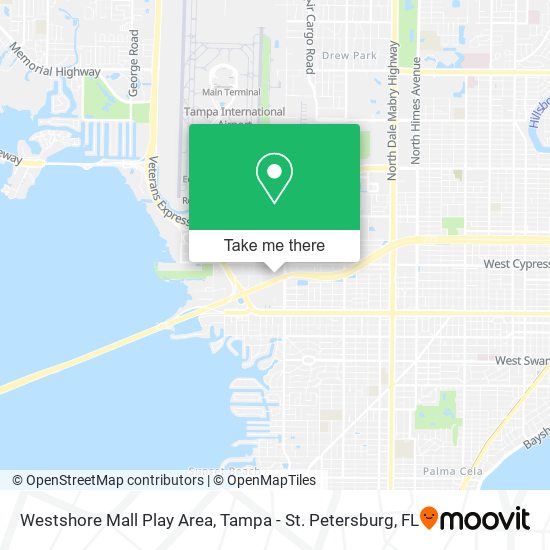 Westshore Mall Play Area map