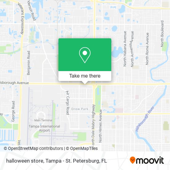 halloween store map