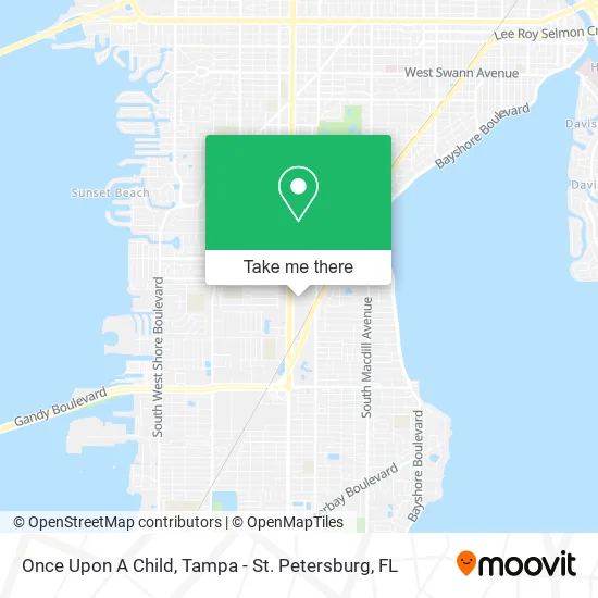 Once Upon A Child map