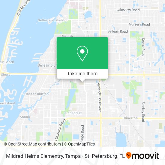 Mapa de Mildred Helms Elementry
