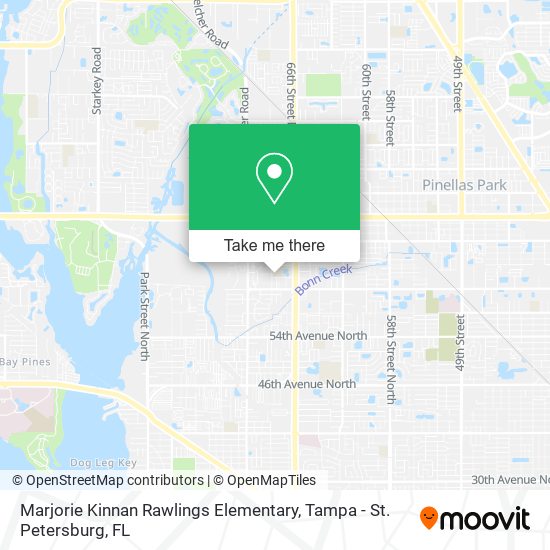 Marjorie Kinnan Rawlings Elementary map