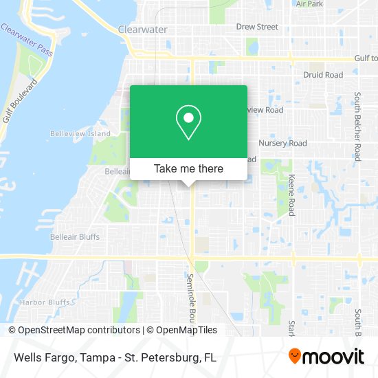 Wells Fargo map