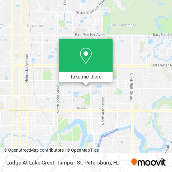 Mapa de Lodge At Lake Crest