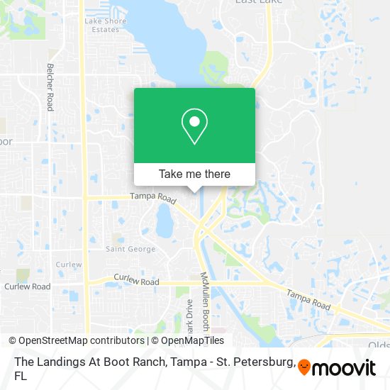 The Landings At Boot Ranch map
