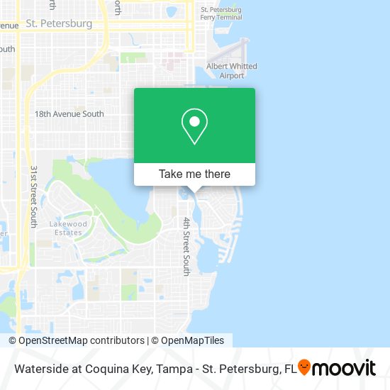 Waterside at Coquina Key map
