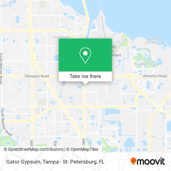 Gator Gypsum map