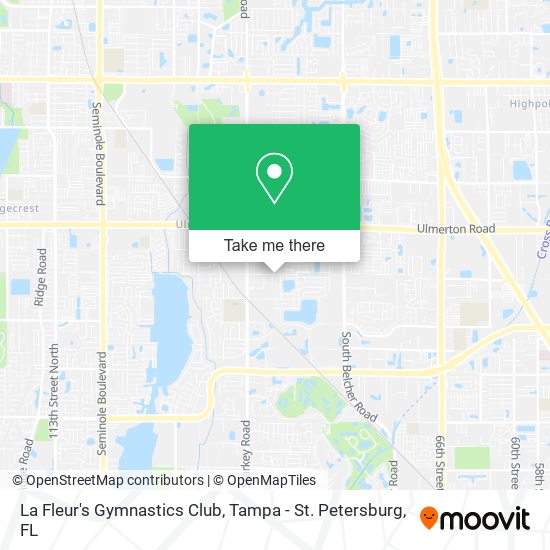Mapa de La Fleur's Gymnastics Club