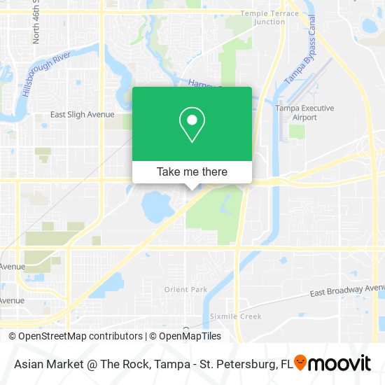 Asian Market @ The Rock map
