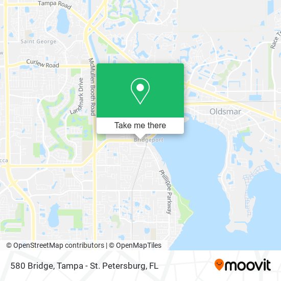 580 Bridge map