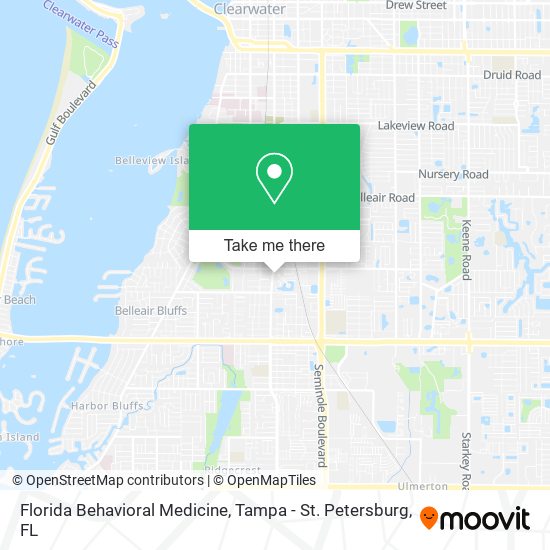 Mapa de Florida Behavioral Medicine