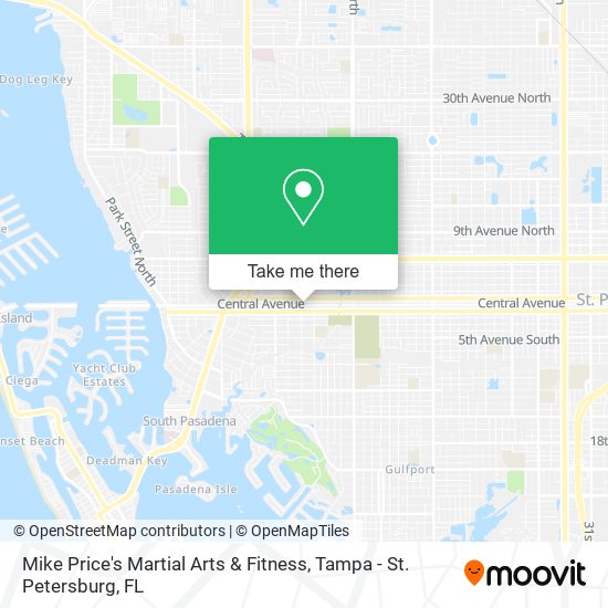 Mapa de Mike Price's Martial Arts & Fitness