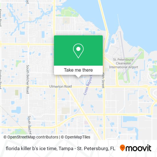 florida killer b's ice time map