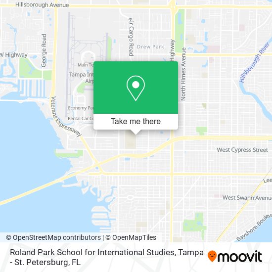 Mapa de Roland Park School for International Studies