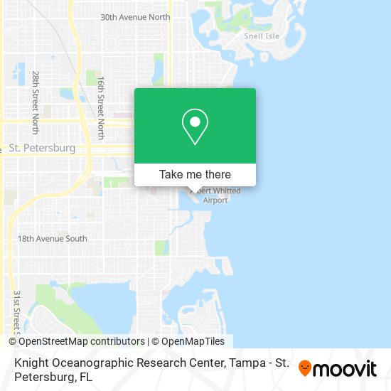 Knight Oceanographic Research Center map