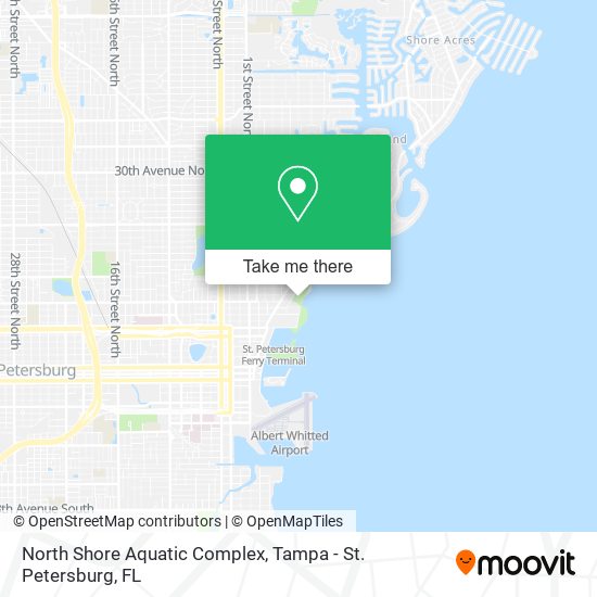 Mapa de North Shore Aquatic Complex