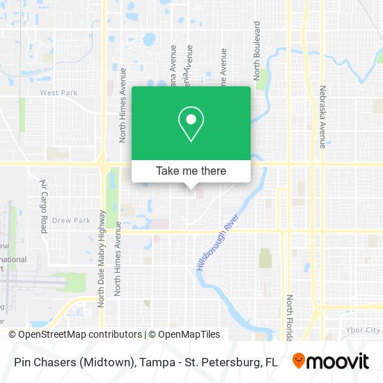 Mapa de Pin Chasers (Midtown)