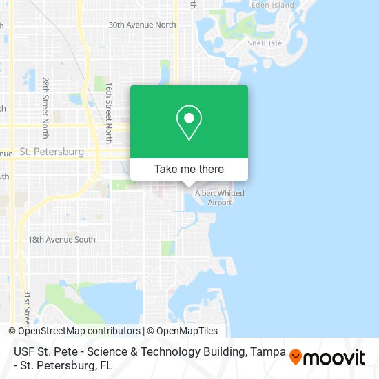Mapa de USF St. Pete - Science & Technology Building