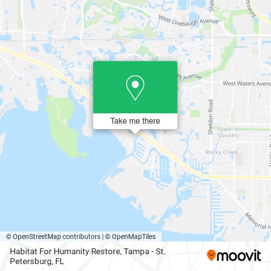 Mapa de Habitat For Humanity Restore