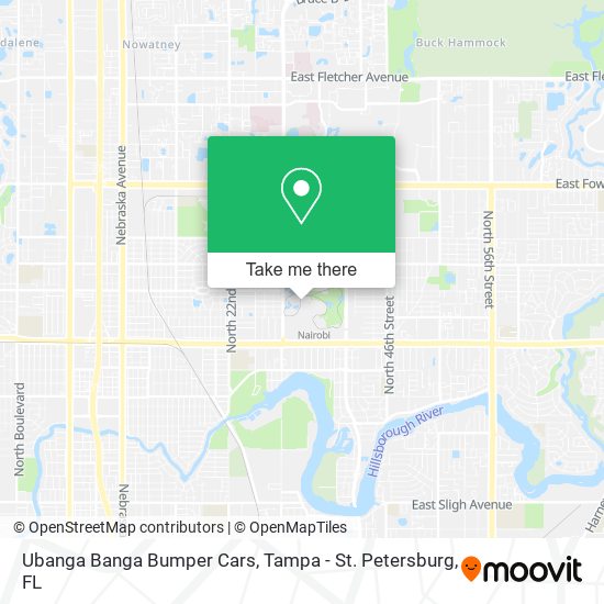 Mapa de Ubanga Banga Bumper Cars