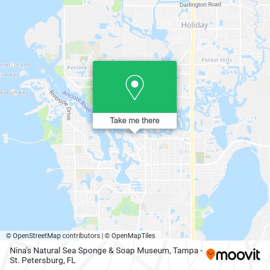 Mapa de Nina's Natural Sea Sponge & Soap Museum