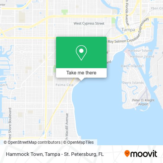 Hammock Town map