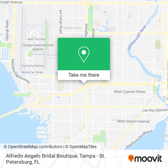 Alfredo Angelo Bridal Boutique map