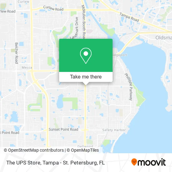 Mapa de The UPS Store