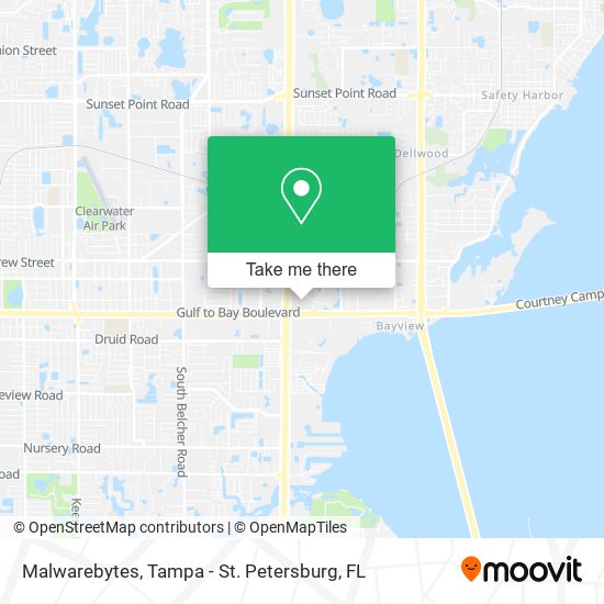 Mapa de Malwarebytes