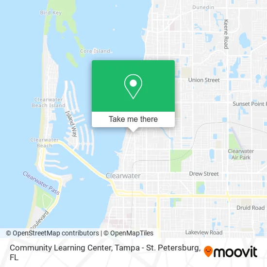 Community Learning Center map