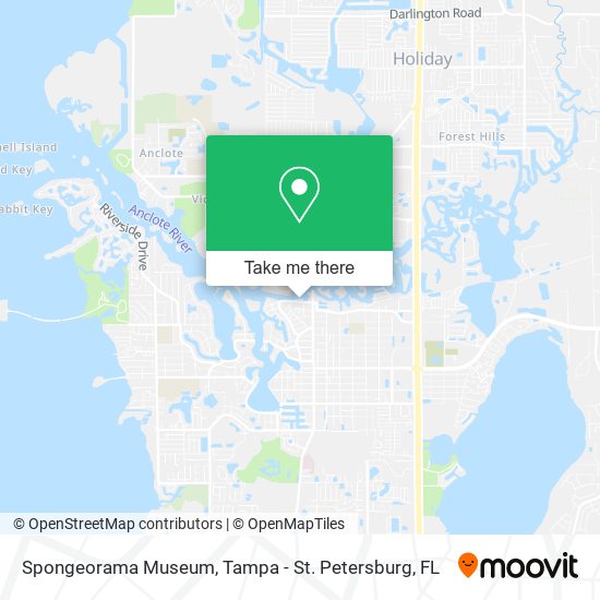Mapa de Spongeorama Museum