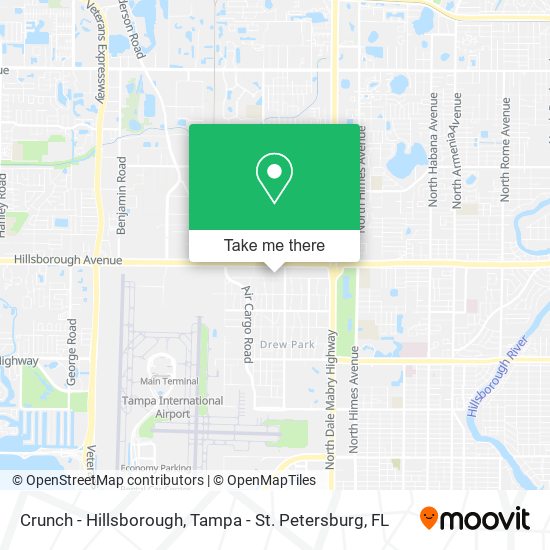 Mapa de Crunch - Hillsborough