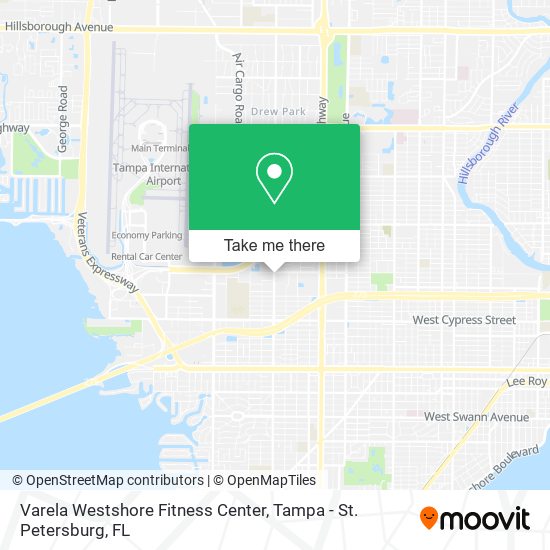 Mapa de Varela Westshore Fitness Center