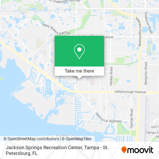 Mapa de Jackson Springs Recreation Center